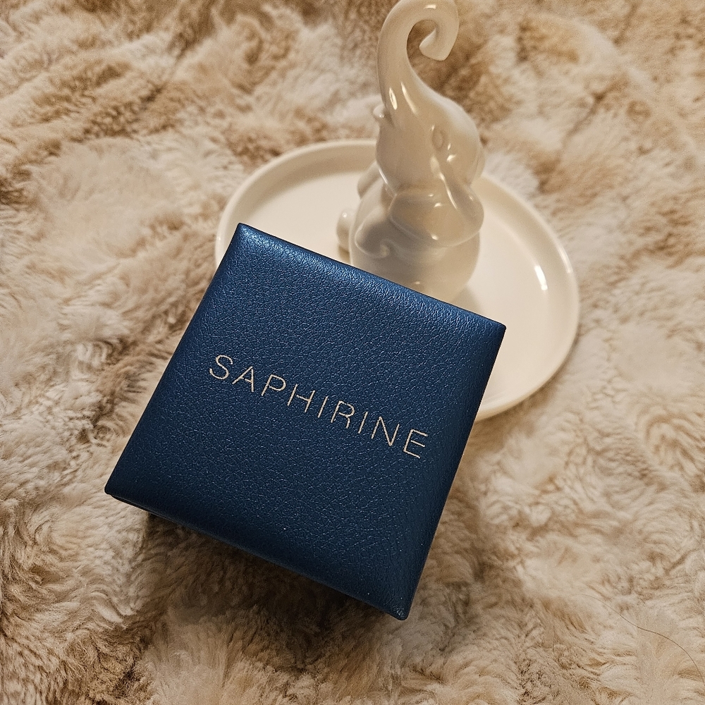 Saphirine Natural Aquamarine Ring Size 10 - Picture 7 of 7